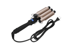 Ferro De Cabelo De 3 Barris Waver Curler Iron Com 32mm Aquecimento Rápido 110-240v