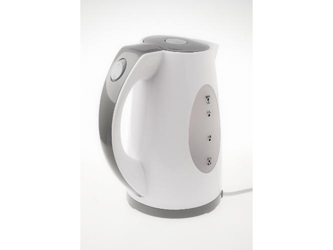 Adler Ad 1208 Chaleira Elétrica 1.8 L 2000 W Cinzento Branco