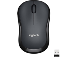 Rato LOGITECH M220 (Wireless - Casual - 1100 dpi - Preto)