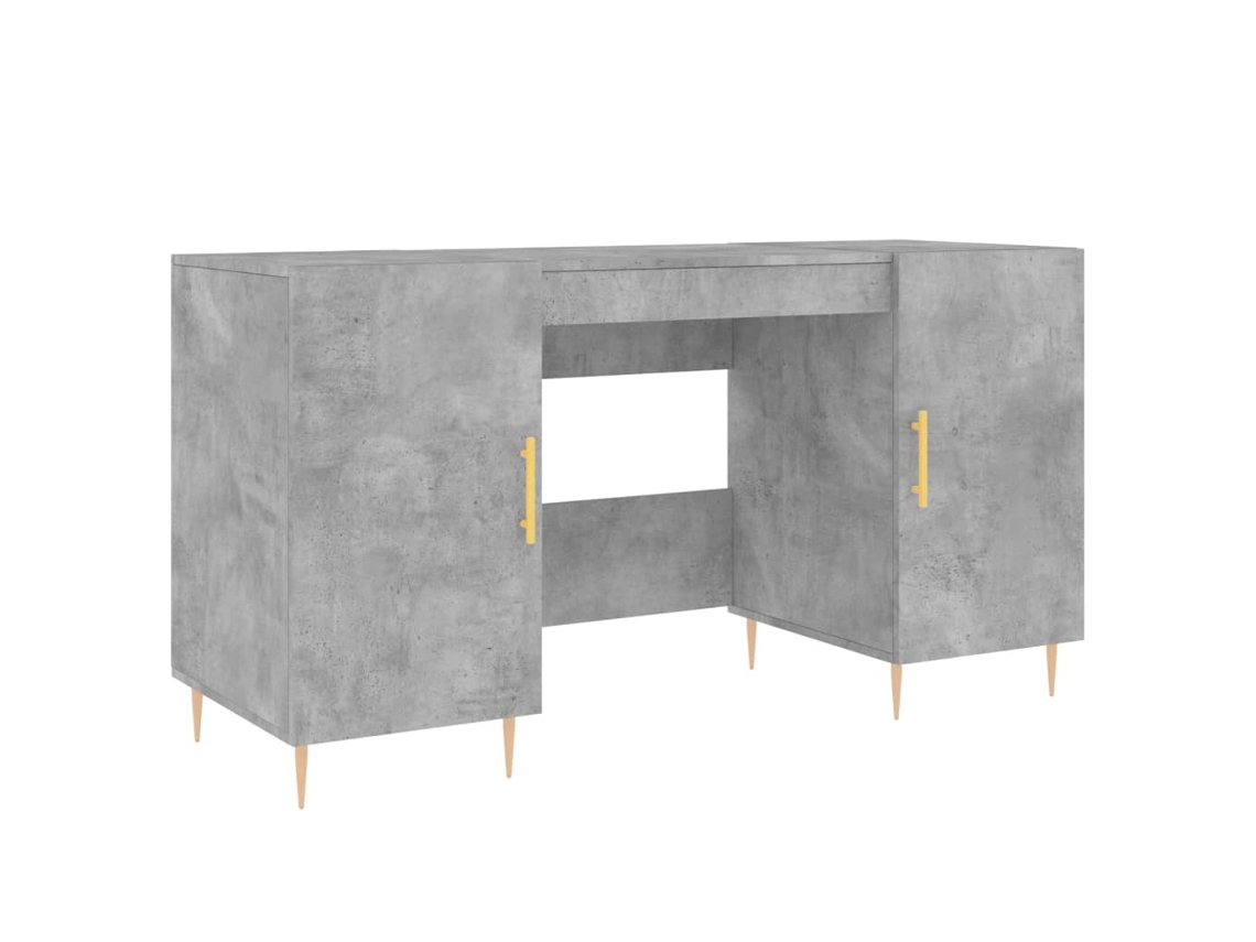 Secretária Derivados de Madeira Cinza Cimento MAISON EXCLUSIVE (140x50x75 cm)