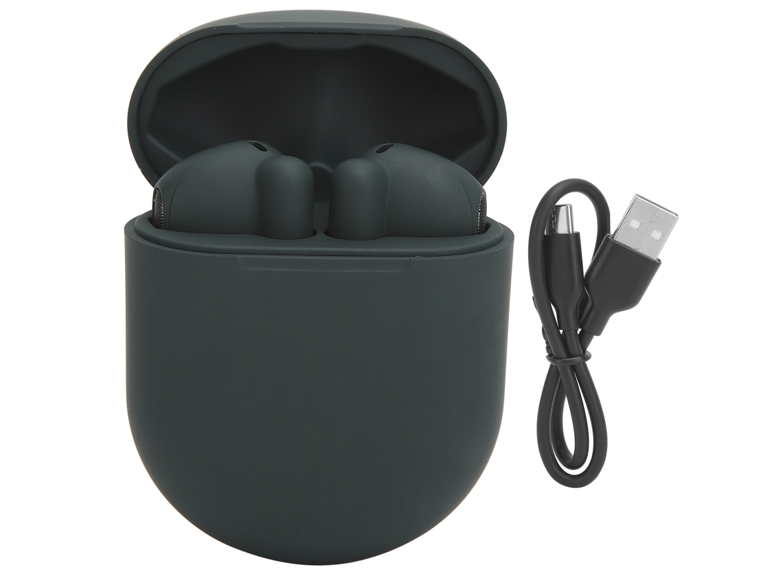 Aetheria auricular Bluetooth Tws Sem Fio Touch Smart Earbuds para Esportes Cor Verde Escovado
