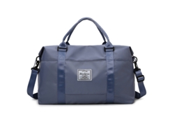 Bolsa de Ginástica Impermeável e Resistente, Esportiva para Viagens com Compartimento Molhado, 48x17x28cm, Homens Mulheres, Ideal Natação Fi AQUAFORGE