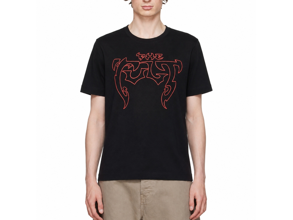 The Cult Outline Logo T-shirt Unisex Adults Size:l
