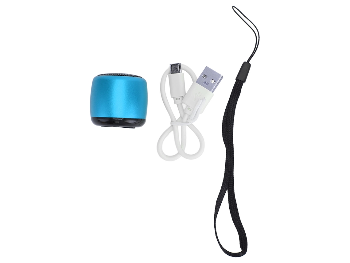 Caixa de Som Bluetooth portátil com bateria e luzes EOOCOO
