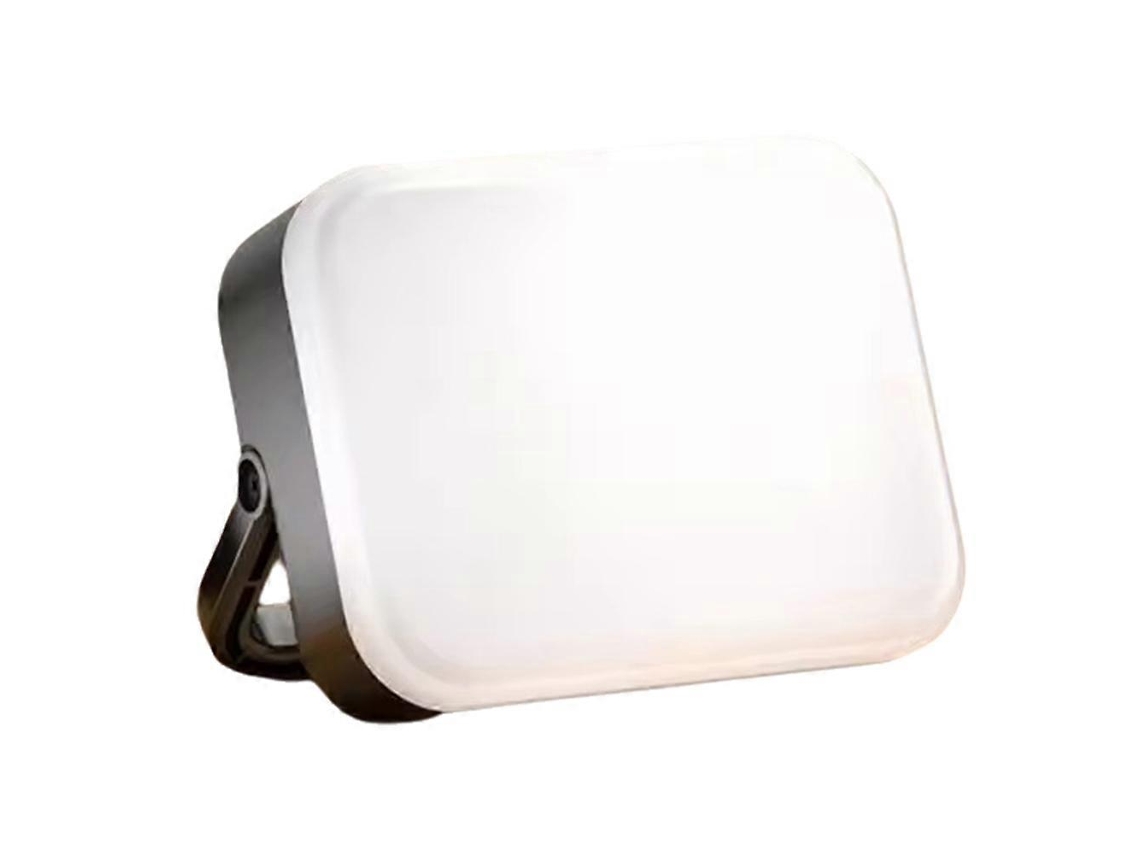 Luz Portátil Para Acampamento Ao Ar Livre Com Carregamento Solar, Capacidade De 4000 Mah, Banco De Energia, Visor Inteligente Portátil Olysi Shop
