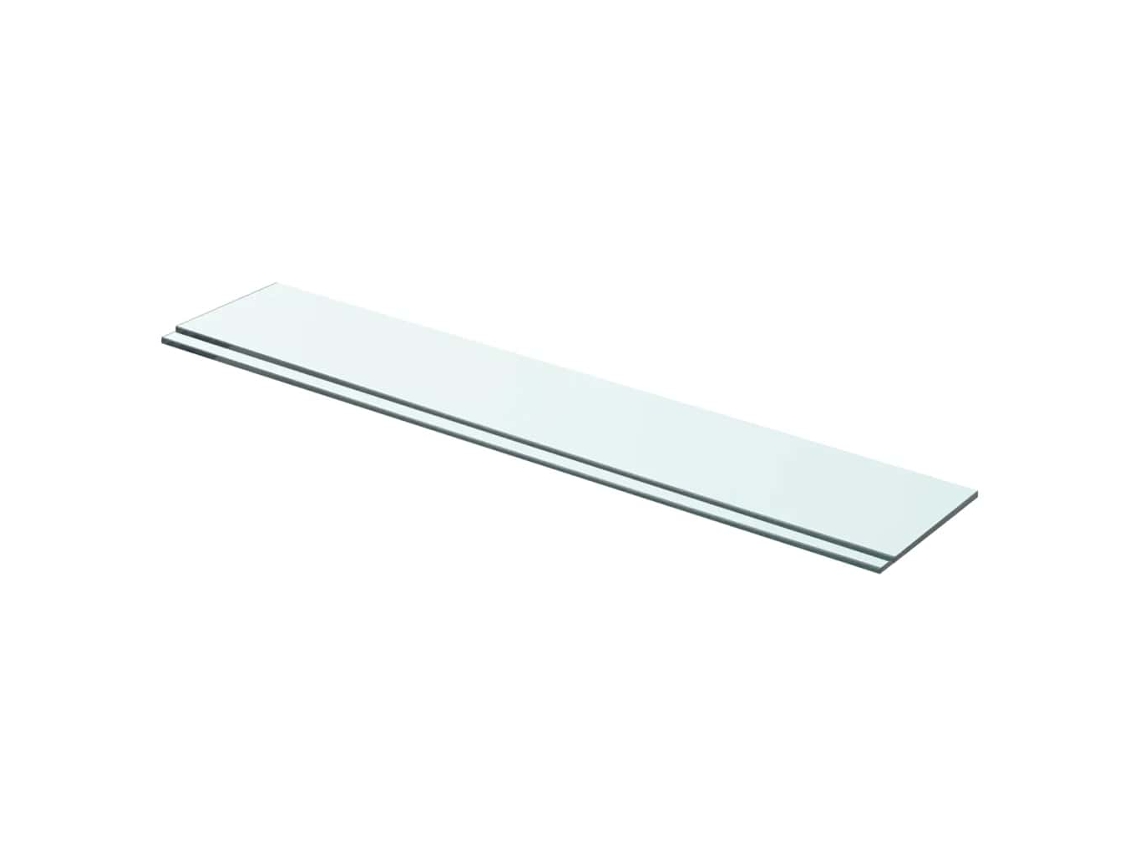 Vidaxl Prateleiras 2 Pcs 70x12 Cm Vidro Transparente