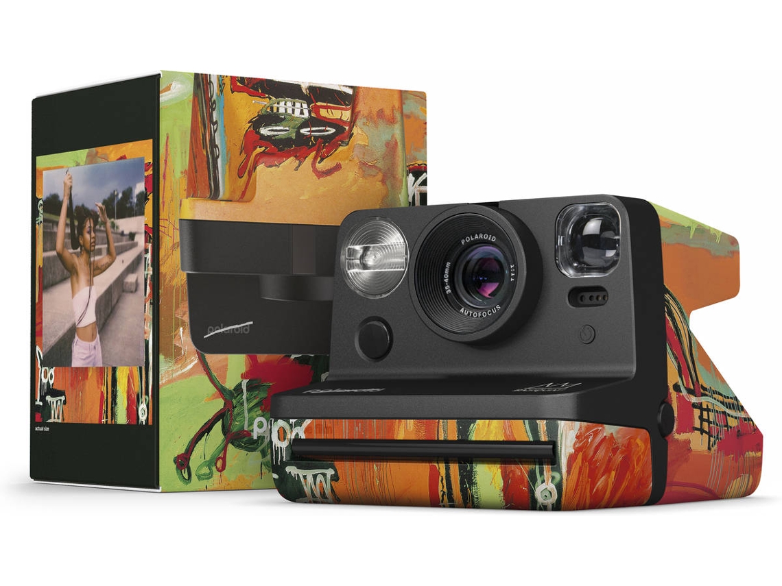 Máquina Fotográfica Instantânea POLAROID Now Edição Limitada Basquiat