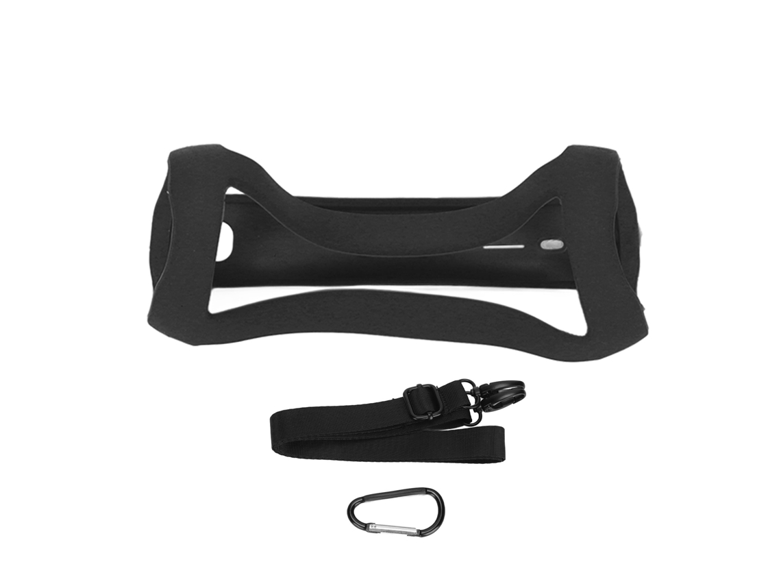 Aetheria capa Protetora de Silicone para Flip5 com Correia de Ombro e Mosquete Preta