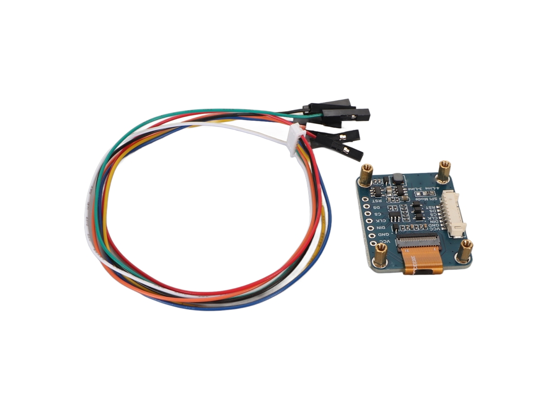 Módulo De Display Lcd De 0.96 Polegadas Rgb Spi Com 65k Cores, 64x128 E Driver Ssd1357
