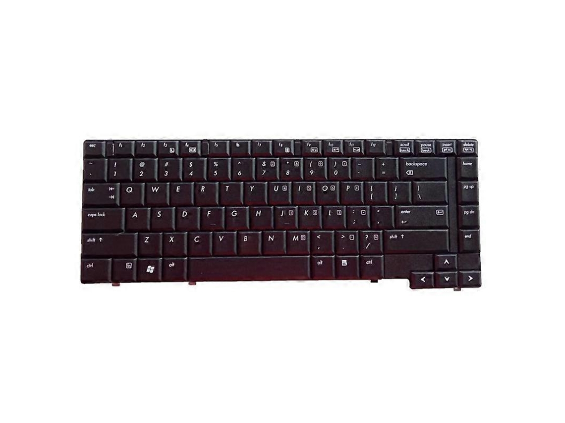 Teclado De Substituição Em Inglês Para Hp Compaq 6530b 6535b, Layout Eua, Preto Everley891