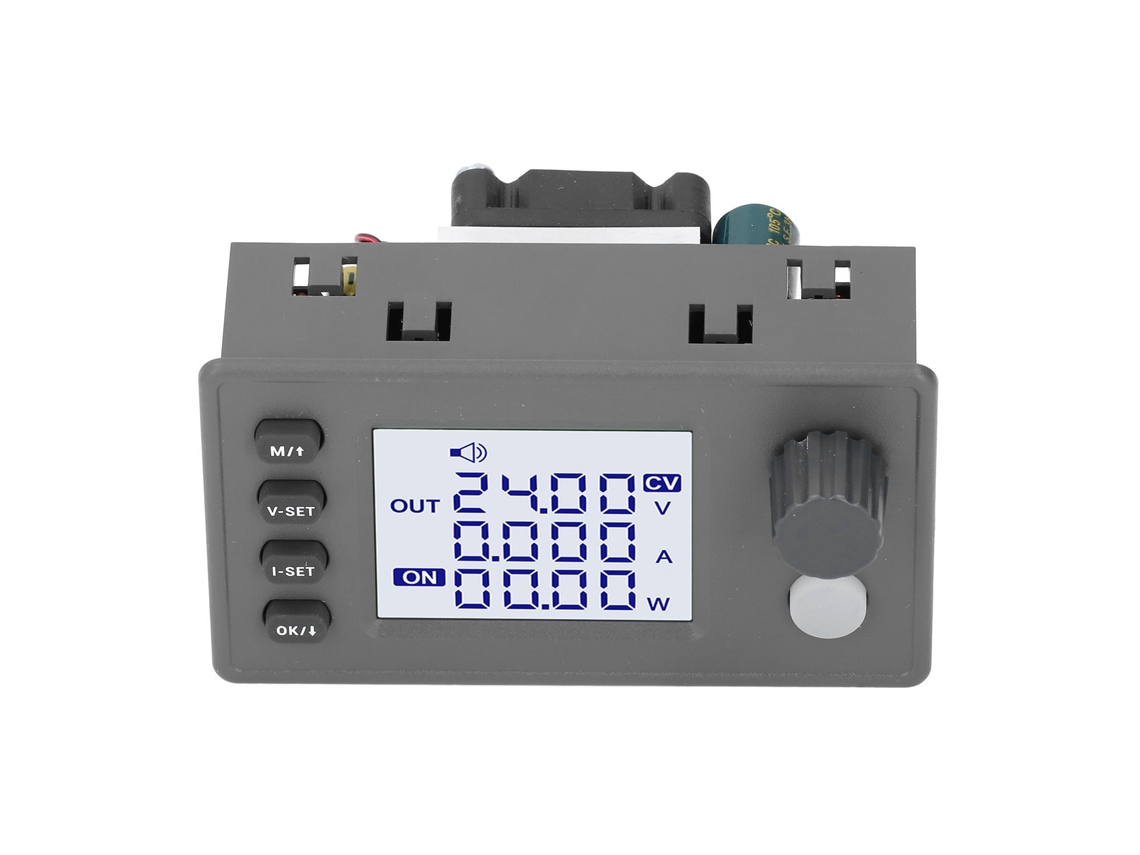 Hkj módulo Transformador de Corriente Dc6 36v para Dc0.5 36v 5a 90w Con Pantalla Lcd de 1.8 Polegadas Regulador de Voltaje Ajustable