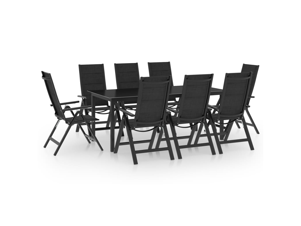 Dining Set, Dining Sets Vidaxl Antracite Alumínio (n/a)
