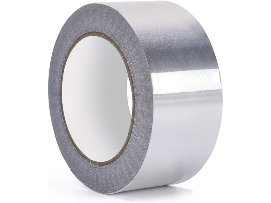 Fita De Latão De Alumínio Resistente Ao Calor Impermeável Para Reparações De Dutos Hvac, Joiaria, 5mmx50m, 2 Rolos