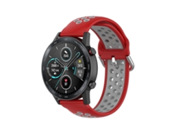 Pulseira Esportiva Bicolor De Silicone De 22 Mm Para Honor Watch Gs 3i