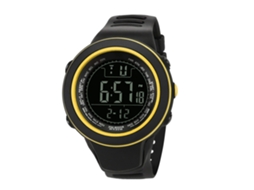 Reloj Electrónico Deportivo Digital Para Hombre Con Correa De Silicona Amarillo