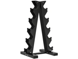 Suporte Para Halteres Aço Cor Preto 35x33x66 Cm Sportnow