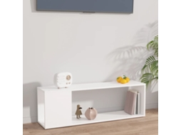 Vidaxl Móvel De Tv 100x24x32 Cm Derivados De Madeira Branco