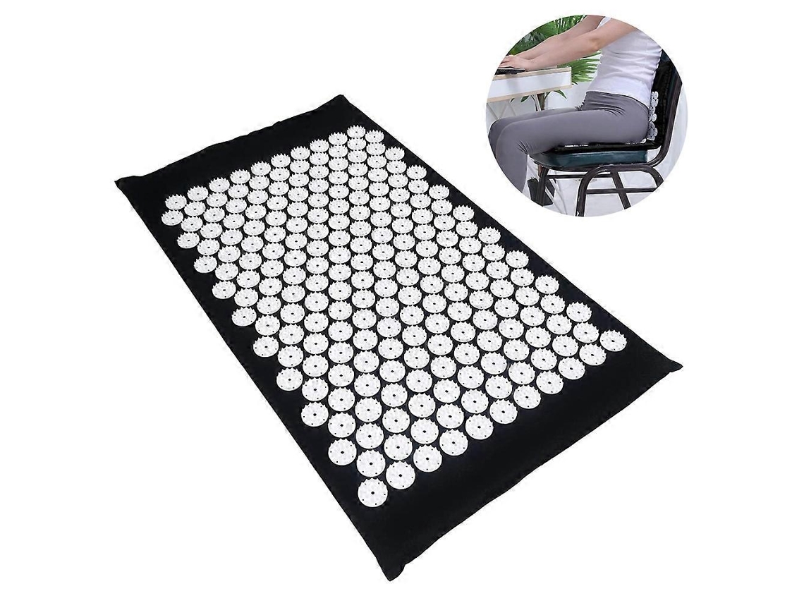 Lurelia Tapete De Acupressão Shiatsu Em Algodão Com Pregos Abs