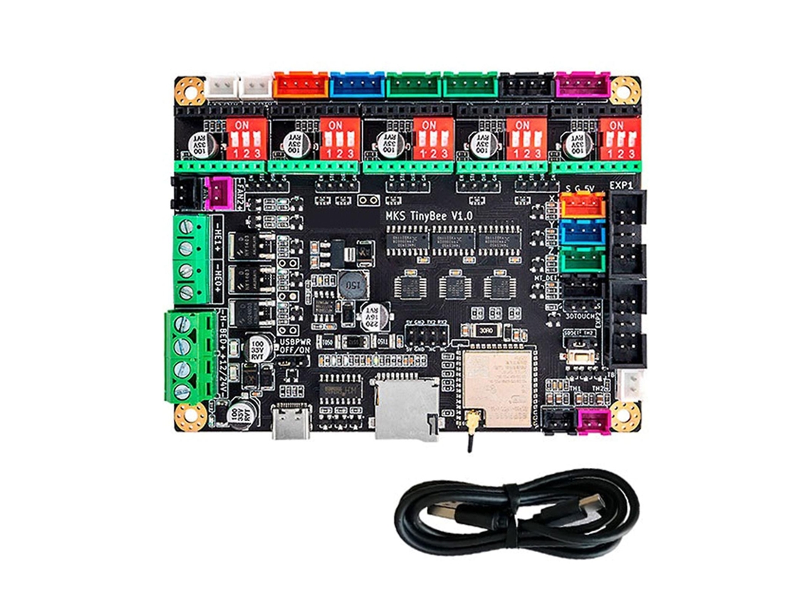 Placa-mãe Mks Tinybee Suporta Telas Tft Duplas De 32 Bits Mks Mini12684 V3 Mks