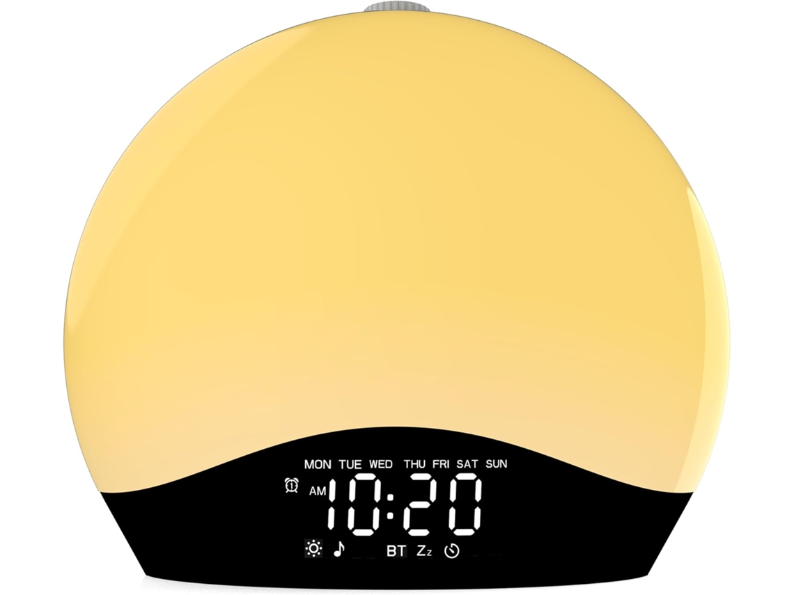 Despertador Com Simulação Do Nascer Do Sol Com Ruído Branco