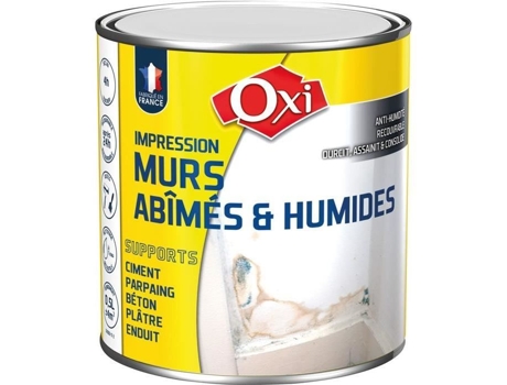 Tinta De Parede Mate Danificada E Húmida 2,5 L Branco Oxi