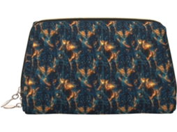 Nécessaire de Maquiagem Leopardo, Espuma | S/MARCA
