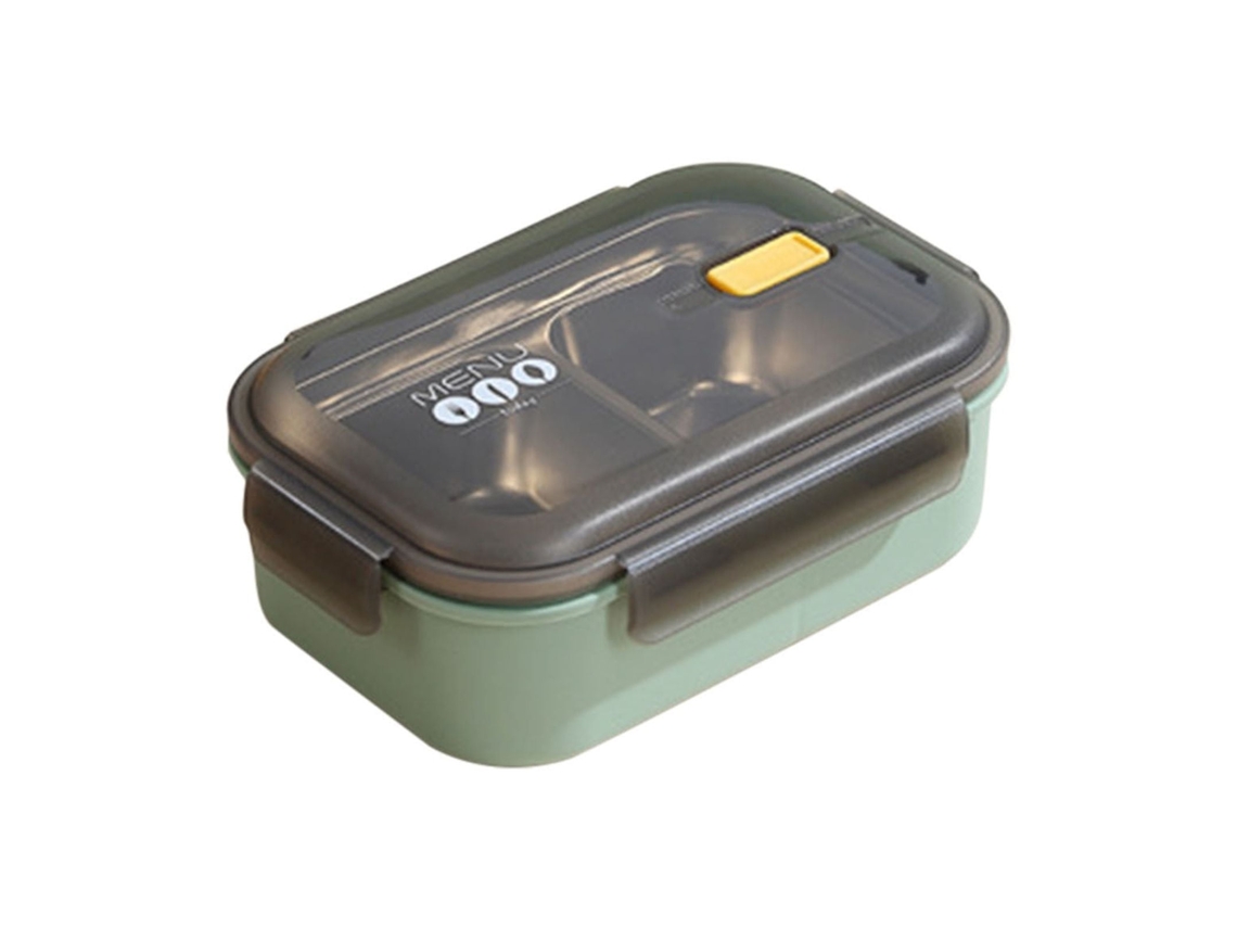 Marmita Térmica Em Aço Inoxidável De Grande Capacidade - Bandeja De Almoço Com Compartimentos Para Escritório