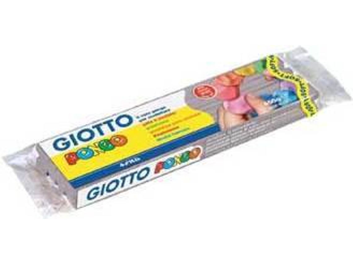 Plasticina GIOTTO Pongo Soft Cinzento (450 g)