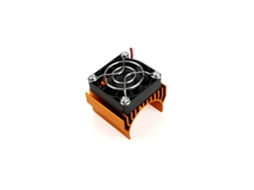Dissipador de Calor em Liga de Alumínio Vermelho para Motores Escovados 540 e 550, e Motores Brushless 3650, 3660 e 3674 de Automóveis Rc. MDUG