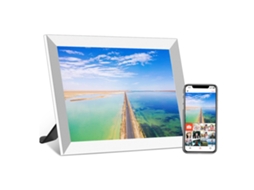 Quadro digital smart cloud de 10 polegadas, wifi remoto