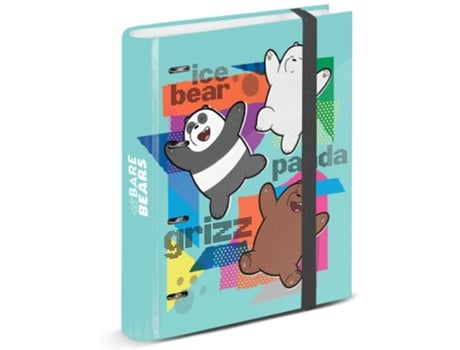 Carpesano WE BARE BEARS Jump A4 com Folhas Quadradas 69538