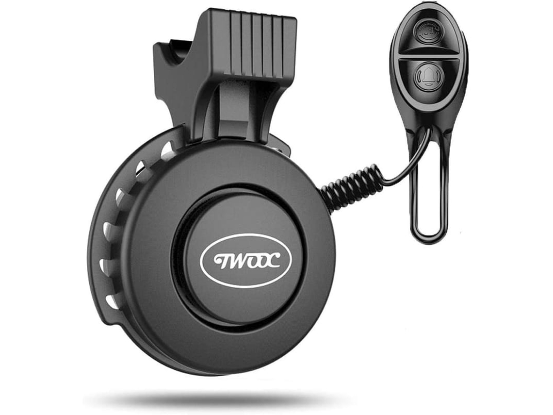 Sino Elétrico Para Bicicleta A Bateria Com 4 Modos De Som Impermeável Usb Carregável 100-120db