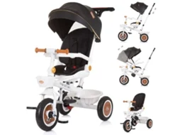 Triciclo Com Assento Giratório Marathon Até 25 Kg De Peso Chipolino - Black/white