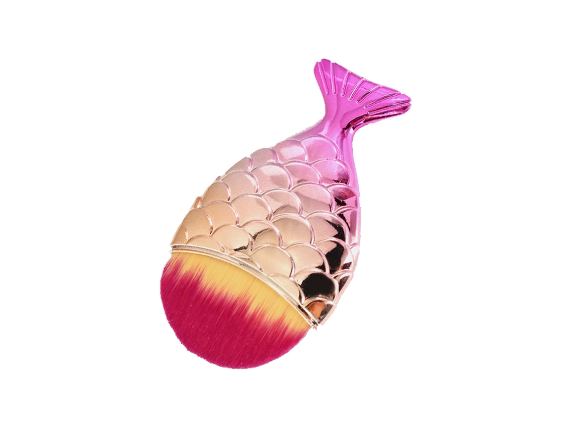Pincéis De Maquiagem Com Cabo De Cauda De Peixe Colorido Pincéis De Corretivo Cosmético De Blush De Base Shape1 ZMDECQNA
