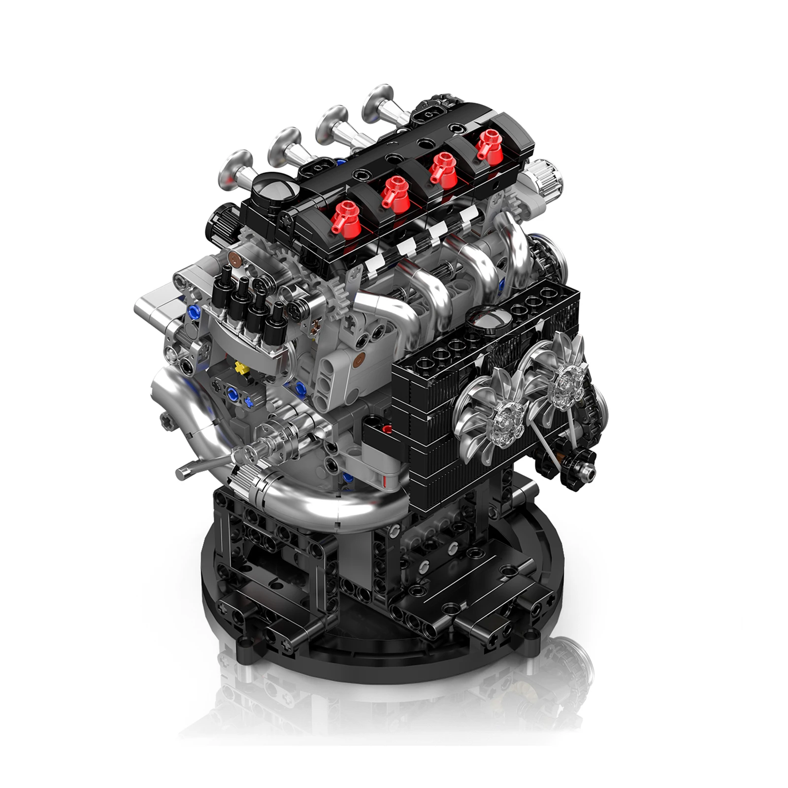Motor Vtec Modelo 772 Peças Blocos De Construção Técnicos