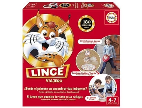 Jogo de Tabuleiro  Lince Viajante