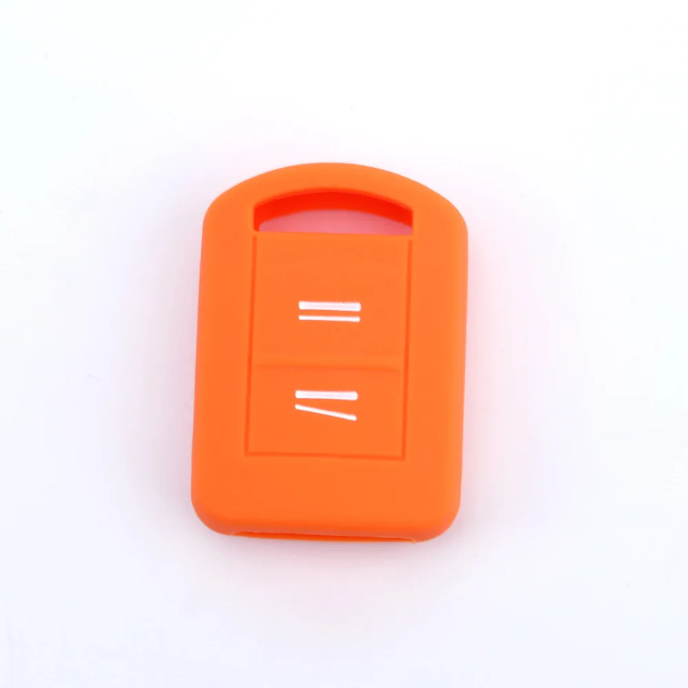 Kit De Capa Protetora De Silicone Para Chave De Carro Com 2 Botões Para Opel Vauxhall Corsa C Agila Meriva A Combo - Acessórios Para Controle Remoto