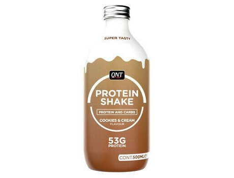 Suplemento Alimentar QNT NUTRITION Qnt Nutrition Protein Shake Cookies&Cream 12 X 500 Ml