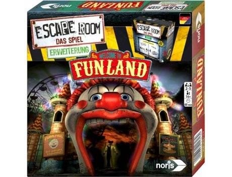 Jogo de Tabuleiro  Escape Room Funland (Idade Mínima: 16)