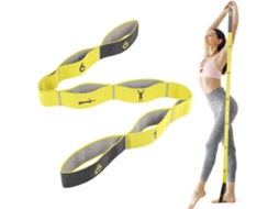 Faixa Elástica de Resistência AQUAFORGE para Ioga, Pilates, Treino de Força e Academia