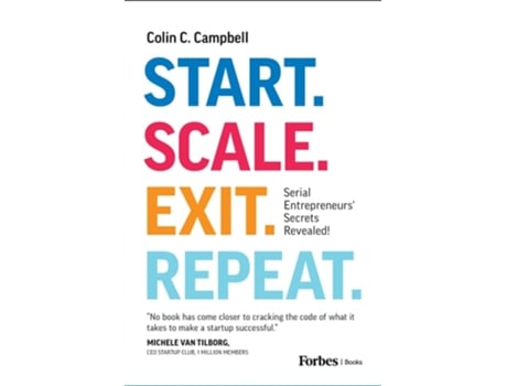 Livro Start. Scale. Exit. Repeat. de Colin C Campbell (Inglês - Capa Dura)