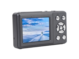 câmera Digital Retro 4k 64mp Zoom 18x Tela 2,4 Polegadas Bateria 1200mah para Viagens