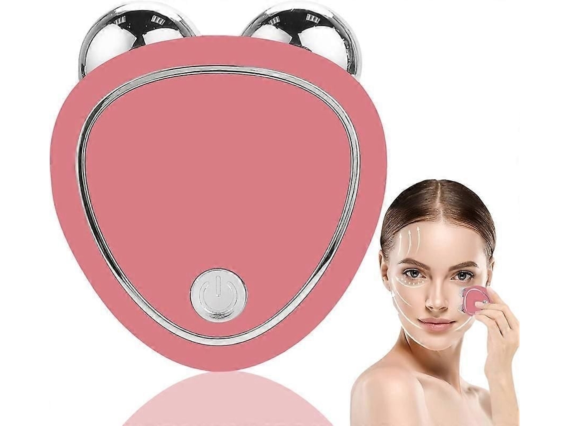 Aparelho de Microcorrente Facial com Rolo, Massageador para Levantar o Rosto e Firmar a Pele. GOKOCO