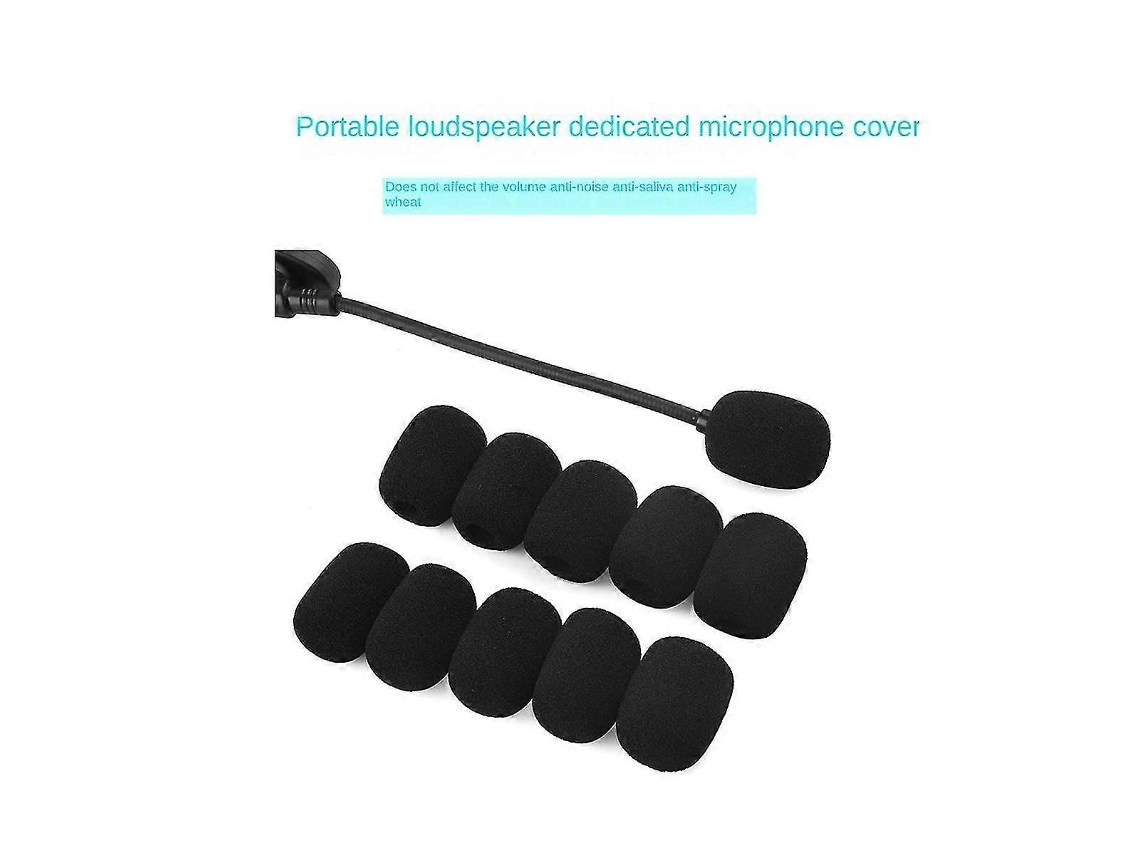 30 Pares De Capas De Espuma Para Microfone, Protetores De Espuma Macia Para Microfone