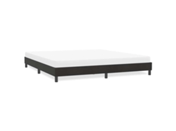 Vidaxl Estrutura De Cama Sem Colchão 180x220 Cm Veludo Preto