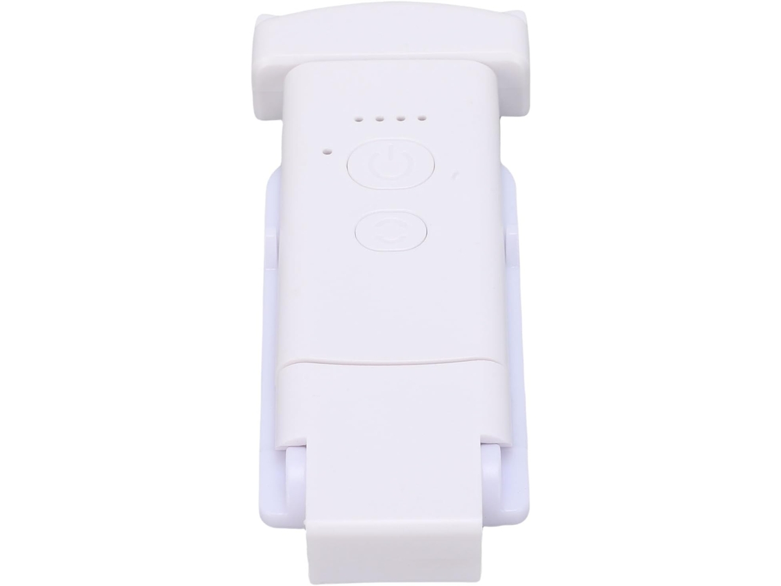 Luminária Led Dobrável E Recarregável Com Clipe, 5 Níveis De Brilho, Luz De Leitura Noturna Para Uso Antes Dormir