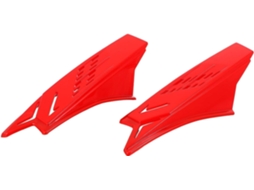 Conjunto De 2 Enfeites Decorativos Em Formato De Buzina Para Capacete De Motocicleta.