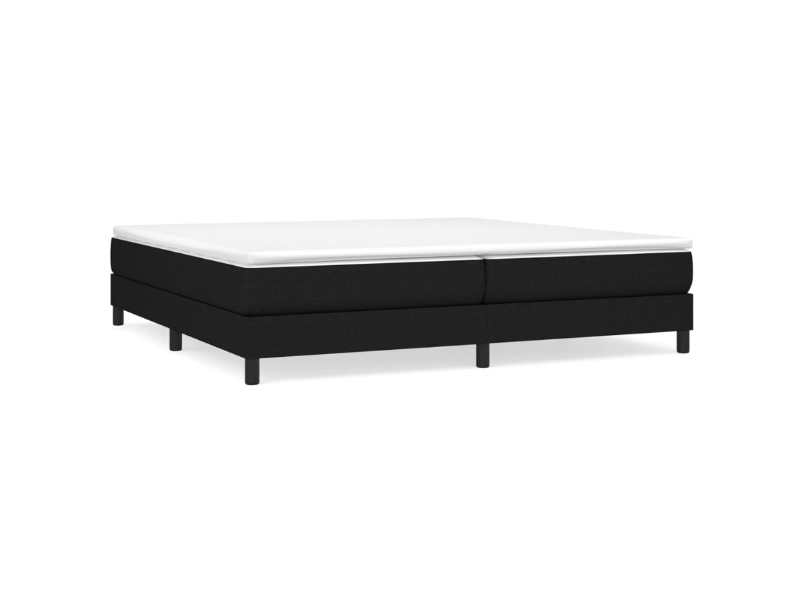 Box Spring Bed, Box Spring Beds Vidaxl Preto Tecido (200 X 200 Cm)