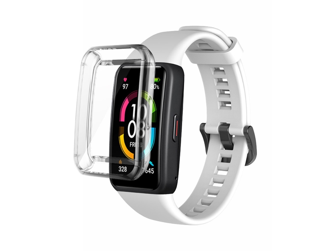 Bracelete Silicone para Huawei Band 6 Branco