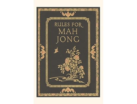 Livro Vintage Journal Rules For Mah Jong De Found Image Press (inglês)